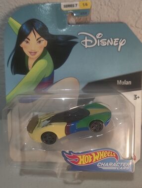 Disney Hot Wheels Character Car - Mulan